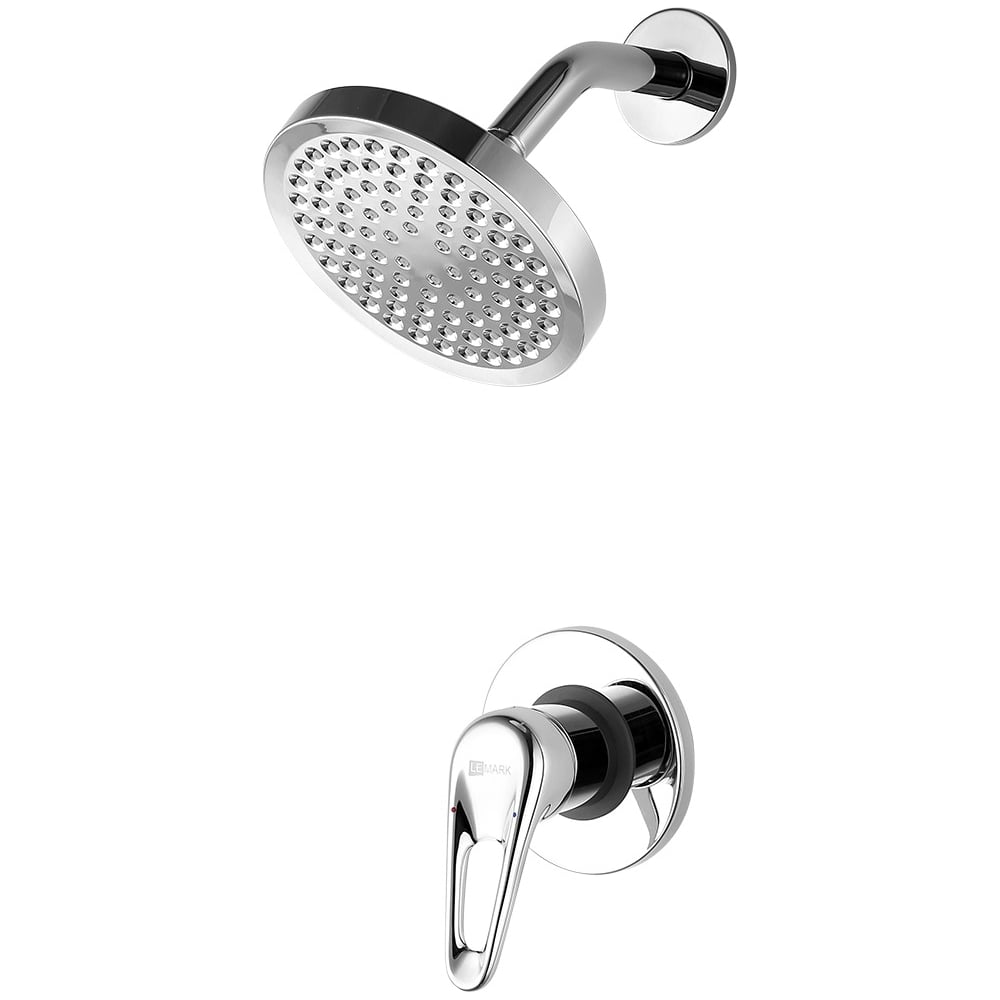 Изображение товара Смеситель для душа встраиваемый Lemark Луна, хром LM4120C