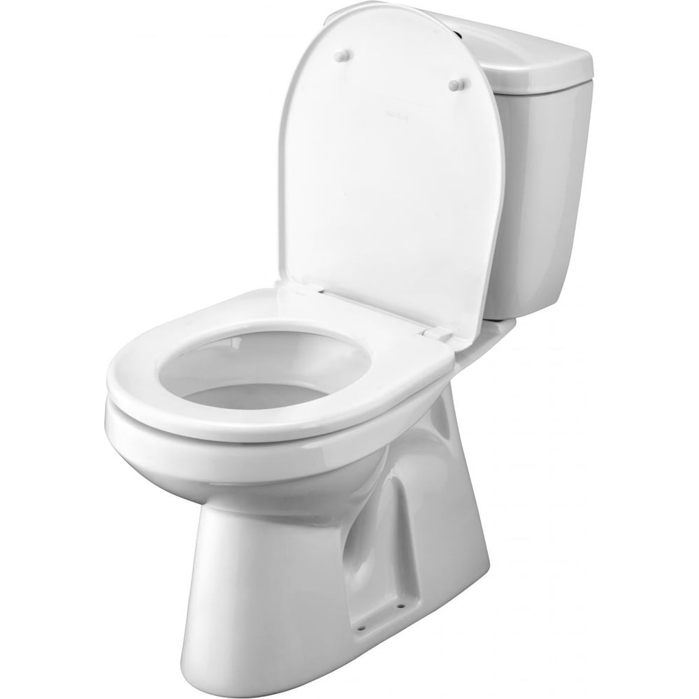 Унитаз-компакт Santek &quot;Анимо&quot; пол станд, 2-реж., дюро softclose 00037056 1WH302136