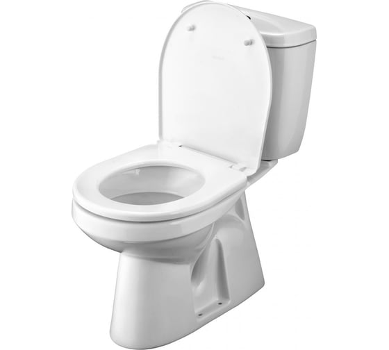 Изображение товара Унитаз-компакт Santek "Анимо" пол станд, 2-реж., дюро softclose 00037056 1WH302136