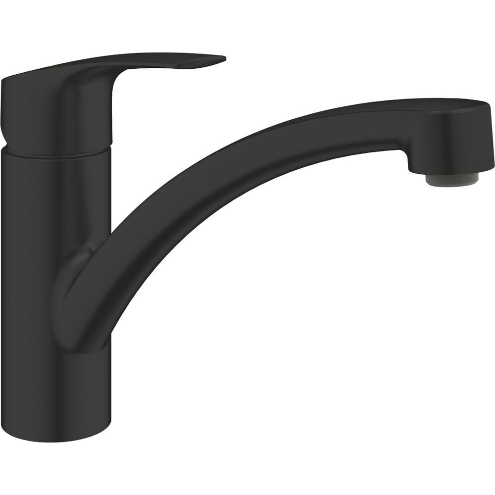 Изображение товара Смеситель для кухонной мойки GROHE Eurosmart с поворотным изливом, матовый черный 332812433