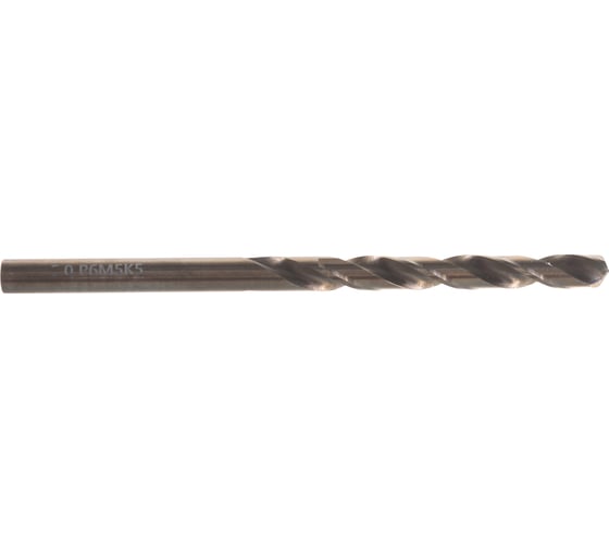 Изображение товара Сверло по металлу (5х52х86 мм; Р6М5К5; шлиф А1; цх) TORNERI 039523