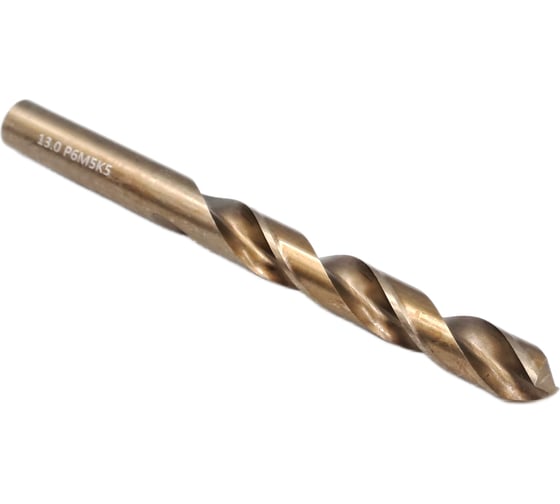 Изображение товара Сверло по металлу (13х101х151 мм; Р6М5К5; шлиф А1; цх) TORNERI 039548