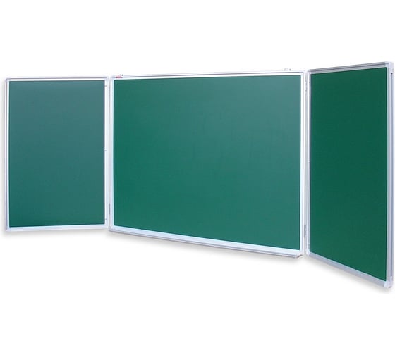 Изображение товара Двустворчатая меловая магнитная доска Attache зеленая, аналог 52355 1231787