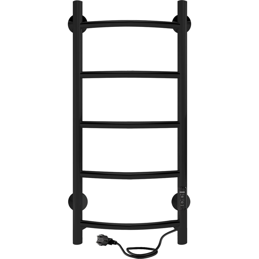 Изображение товара Электрический полотенцесушитель INDIGO Canto Plus 70/30 черный муар с таймером