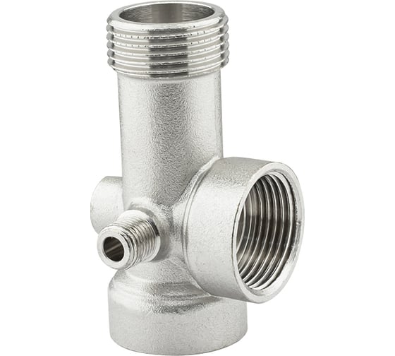 Изображение товара Соединитель пятивыводной для насоса PROFACTOR никелированый удлиненный PF TF 218L