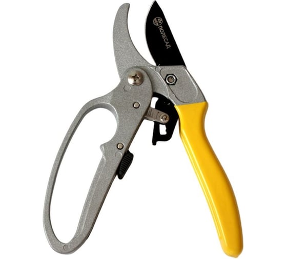 Изображение товара Секатор садовый ПОЛЕСАД СС02308, длина 205 мм, диаметр реза до 10 мм (12/60) 015498