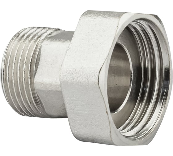 Изображение товара Соединение с накидной гайкой PROFACTOR никелированное в/н 1" х 3/4" PF TF 217