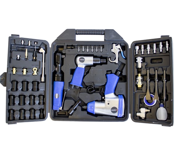 Изображение товара Набор пневмоинструментов Forsage с аксессуарами 50 предметов гайковерт-1/2", 320н/м F-RP7850-50 /RP7412, ST-5540, RP176(50351)