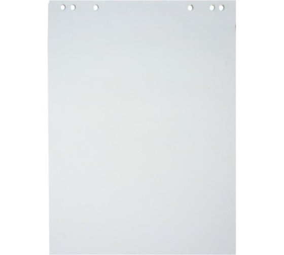 Изображение товара Блок бумаги Attache для флипчартов, белый, 67,5х98, 20 листов, 5 блоков/уп, 80 гр. 275158