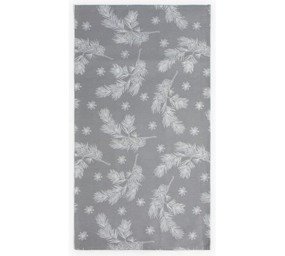 Изображение товара Полотенце Этель Серебрянные ветки 40x73 см, 100% хлопок, саржа 190 г/кв.м 9848017
