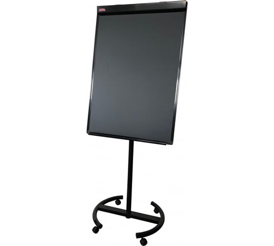 Изображение товара Магнитно-меловой флипчарт на роликах Attache черный, 100x70 см 827606