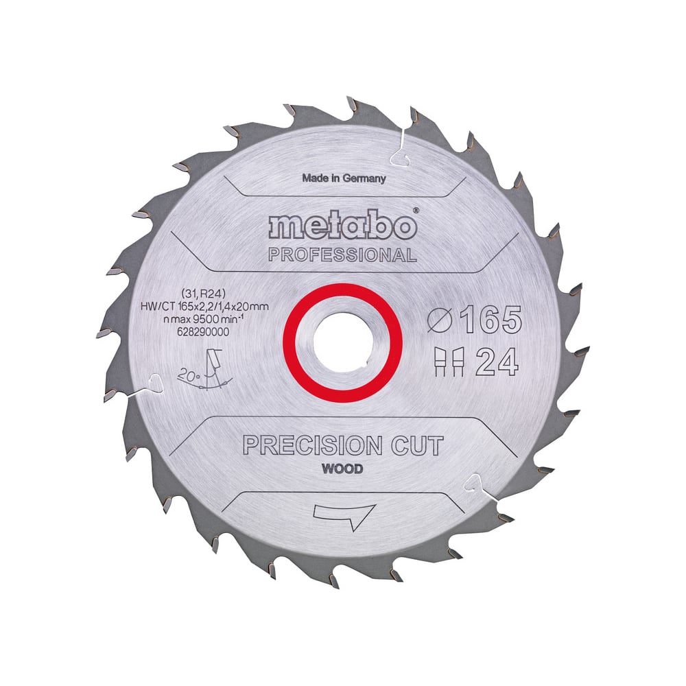 Пильный диск Metabo 628290000 Precision Cut PROFESSIONAL - фото 1