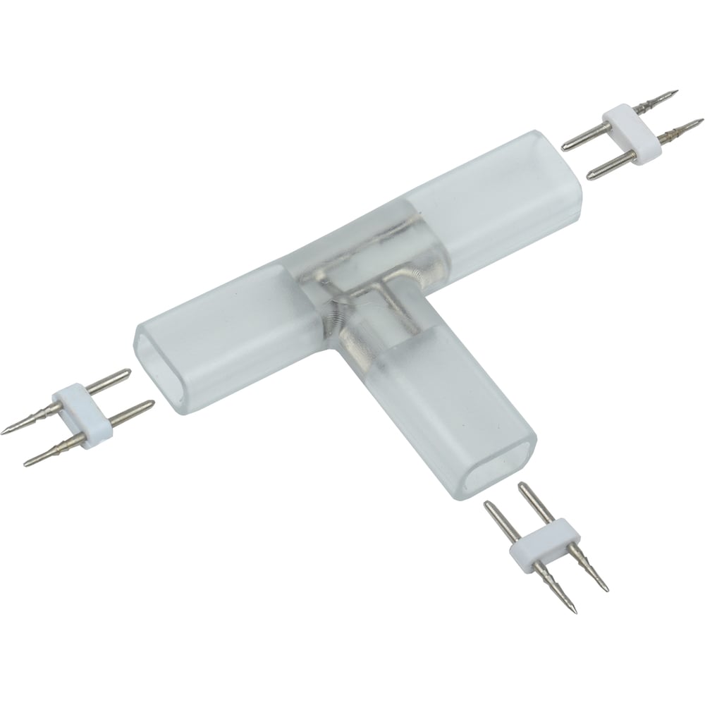 Т-образный коннектор IEK т образный коннектор luazon lighting для светового шнура 13 мм 2 pin