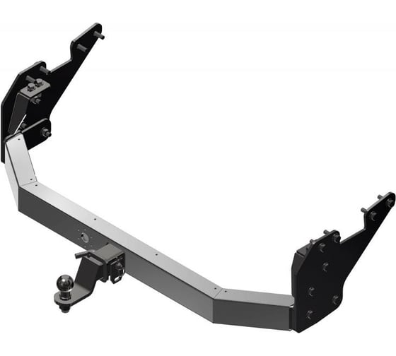 Изображение товара Фаркоп PT Group ТСУ со съемным квадратом, с нержавеющей накладкой, Toyota Hilux 2015-н.в. 09121501