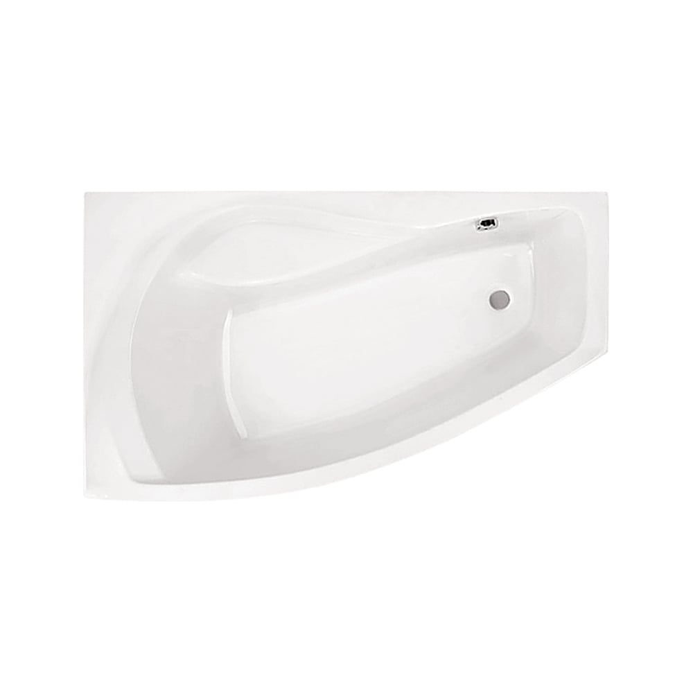 Изображение товара Акриловая ванна Santek МАЙОРКА асимметричная 150х90 см белая современная