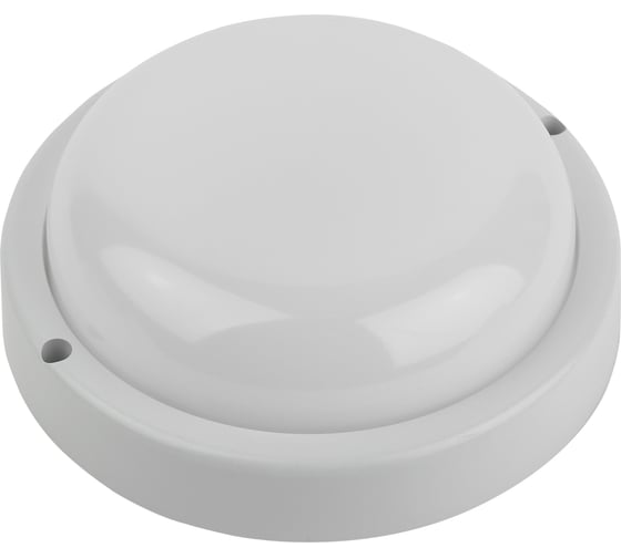 Изображение товара Светодиодный светильник ЭРА SPB-201-0-40К-012 IP65, 12Вт, 1140Лм, 4000К, D155, КРУГ, ЖКХ, LED, 40/640 Б0047619