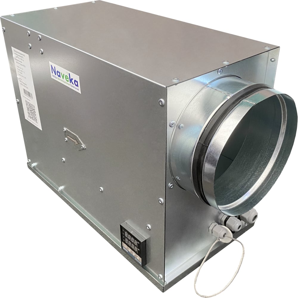 Изображение товара Воздухонагреватель электрический Naveka E 3.8(PTC)- 200 с регулятором