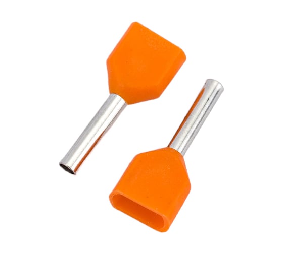 Изображение товара Наконечник-гильза IEK, НГИ2 0,5-8 оранжевый 20шт UTE10-4-D1-8-100