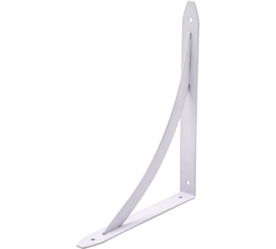 Изображение товара Уголок-кронштейн для полок РемоКолор декоративный, Арка, белый, 196x196 мм, 1 шт. 71-2-419