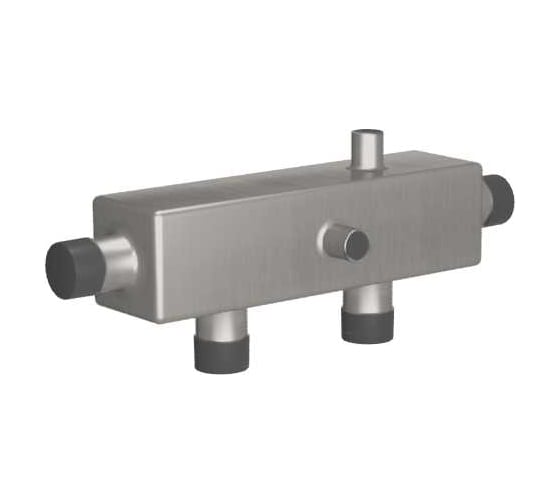 Изображение товара 304 полиров. с 2-мя кронштейнами RISPA К60-3В НЕРЖ K603VAISI