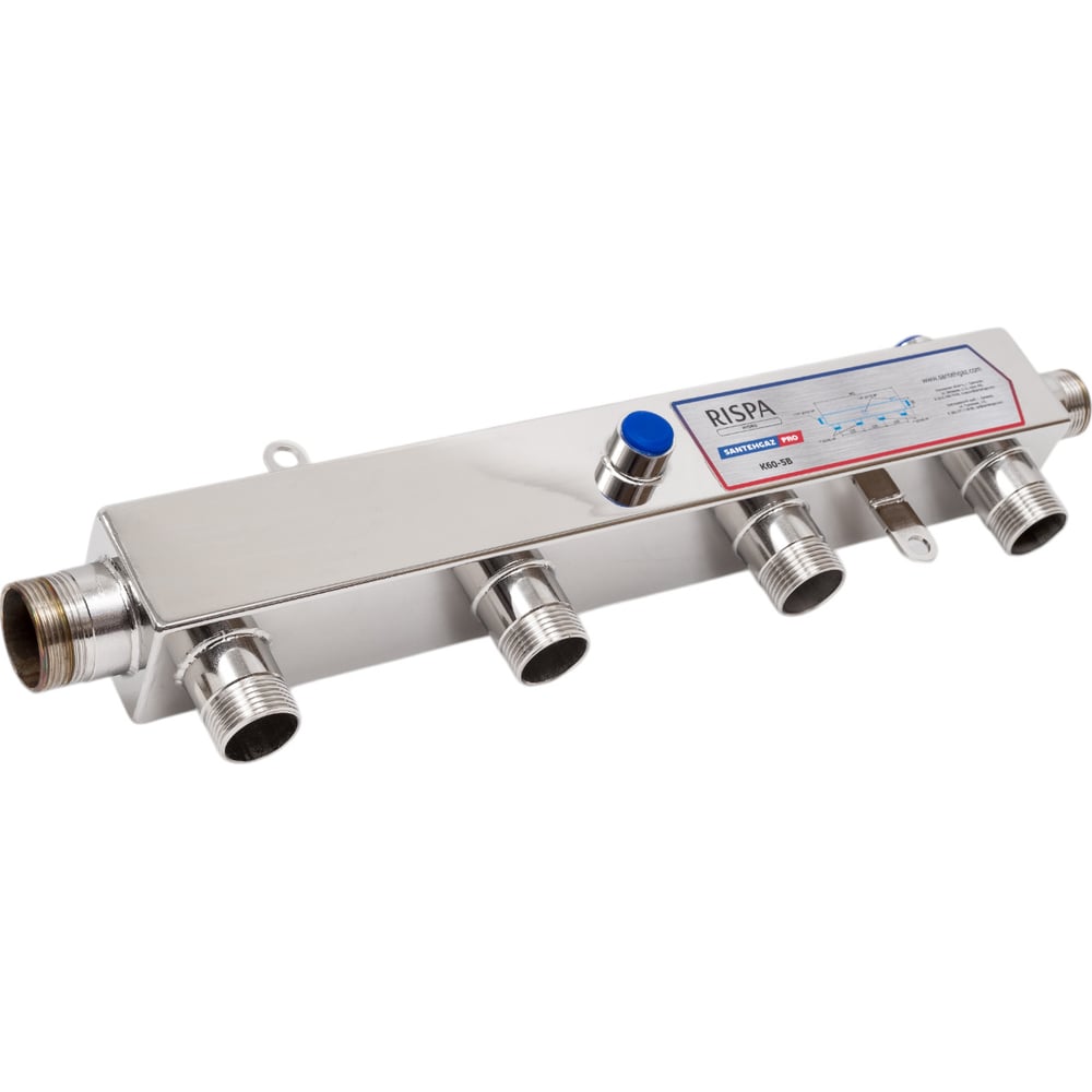 Изображение товара Коллекторная группа RISPA К60-5В из нержавеющей стали 1 1/4 дюйма