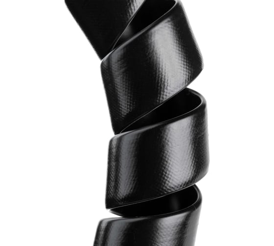 Изображение товара Защитная пластиковая спираль УРДЮГА 12 мм черная (50 м) СП12Ч