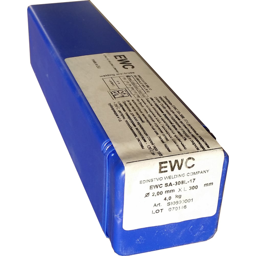 фото Электроды ewc sa-308l-17 (2х300 мм; 4 кг) si0600001