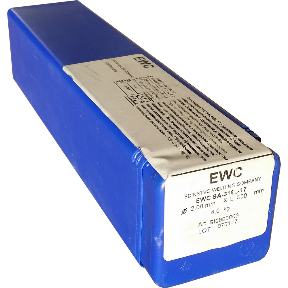 фото Электроды ewc sa-316l-17 (2х300 мм; 4 кг) si0600003