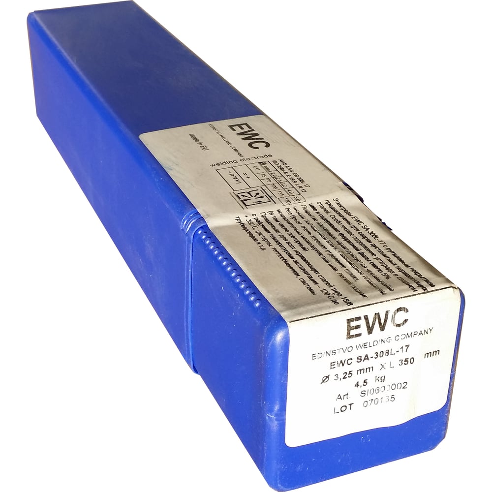 фото Электроды ewc sa-308l-17 (3.25х350 мм; 4.5 кг) si0600002