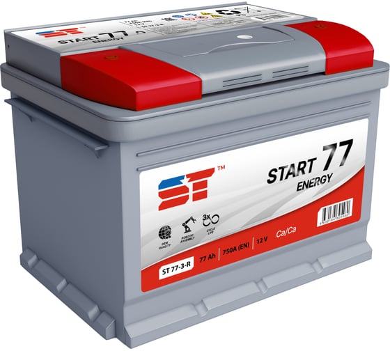 Изображение товара АКБ ST 77 А/ч о.п. art ток 750 278x175x190 569362s