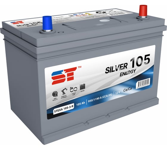 Изображение товара АКБ ST Asia 105 А/ч о.п. Silver ток 950 306x175x225 572353s