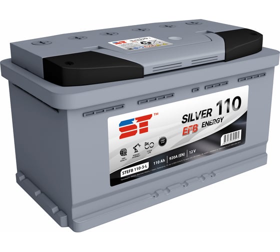 Изображение товара АКБ ST 110 А/ч п.п. EFB ток 920 353x175x190 572079s