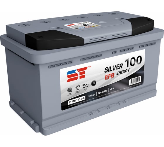 Изображение товара АКБ ST 100 А/ч о.п. EFB ток 860 353x175x190 572077s