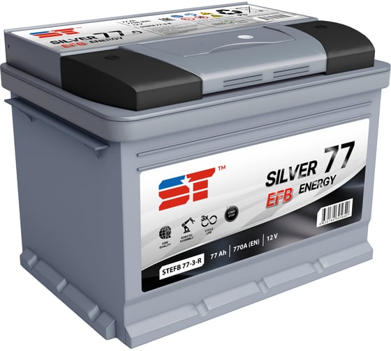 Изображение товара АКБ ST 77 А/ч о.п. EFB ток 770 278x175x190 572099s