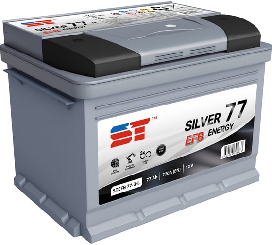 Изображение товара АКБ ST 77 А/ч п.п. EFB ток 770 278x175x190 572096s