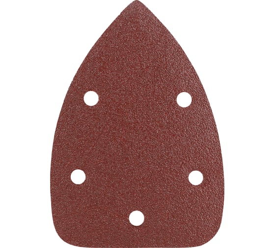 Изображение товара Треугольник шлифовальный на липучке (5 шт; 140х140х80 мм; Р100) PATRIOT 820010203