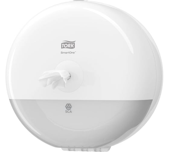 Изображение товара Диспенсер для туалетной бумаги TORK Система T9 SmOne, mini, белый 602950