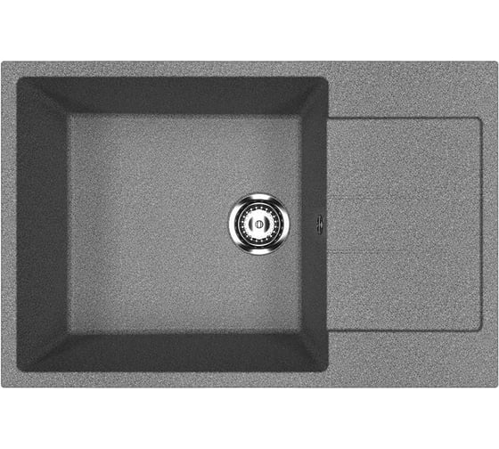 Изображение товара Кухонная мойка ULGRAN темно-серый U-602-309