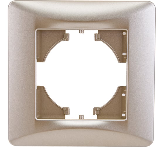 Изображение товара Рамка GUSI ELECTRIC Ugra 1-местная, цвет шампань С1110-027
