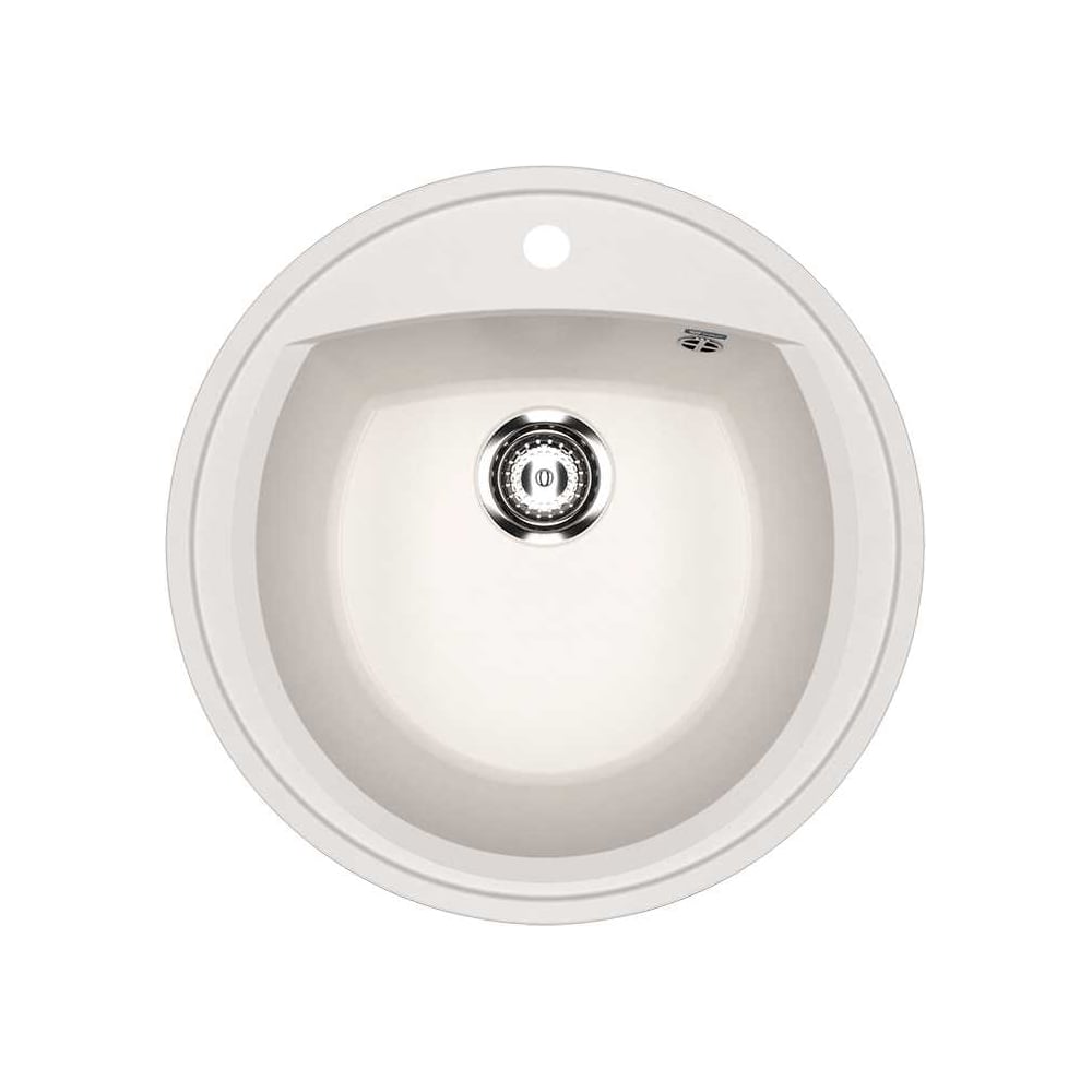 Изображение товара Кухонная мойка ULGRAN U-603-331 белая из искусственного мрамора