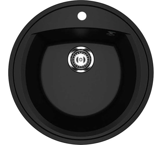 Изображение товара Кухонная мойка ULGRAN ультра-черный U-603-344