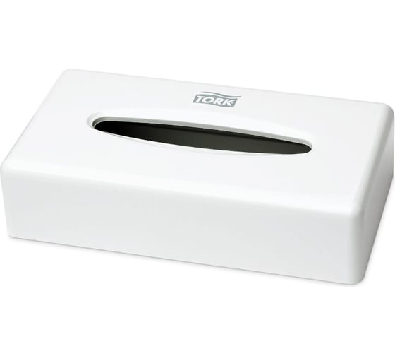 Изображение товара Диспенсер для косметических салфеток TORK система F1, настольный, белый 601742