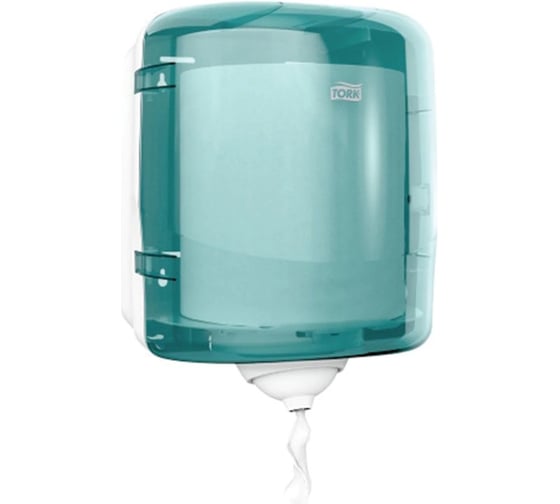 Изображение товара Диспенсер для полотенец TORK с центральной вытяжкой, Система М4 Reflex, голубой 605964