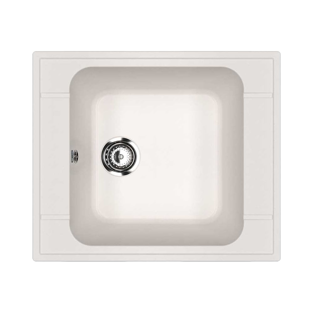 Изображение товара Кухонная мойка ULGRAN белая U-604-331 из искусственного мрамора