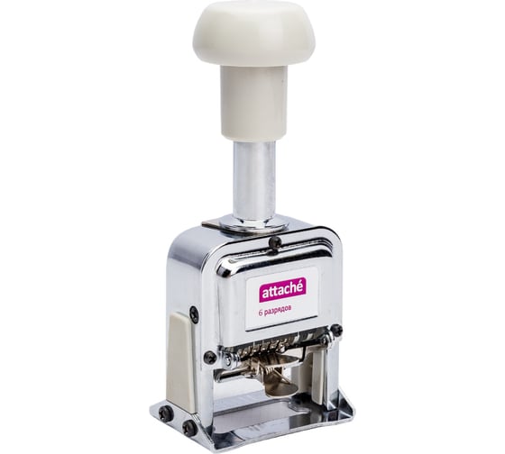 Изображение товара Автоматический нумератор Attache 6-и разрядный 4,8мм 546039