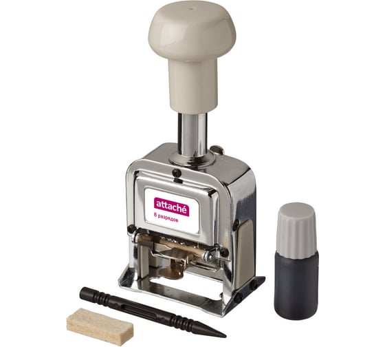 Изображение товара Автоматический нумератор Attache 8-и разрядный, 4,8мм 546041