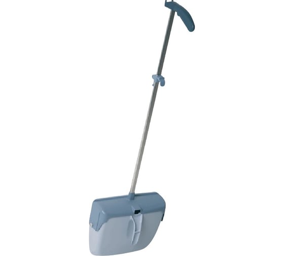 Изображение товара Совок с закрывающейся крышкой VILEDA Леголенд, длина ручки 90 см, размер 10х30х35 см, щетка, 602137