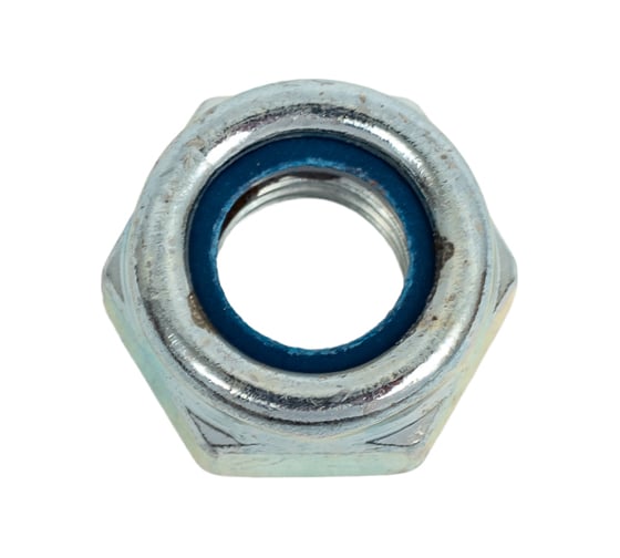 Изображение товара Гайка со стопорным кольцом МЕТАЛЛСЕРВИС М10, DIN 985, оцинкованная, 20 шт. МС 1277552