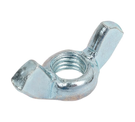 Изображение товара Гайка барашковая МЕТАЛЛСЕРВИС M8, DIN 315, оцинкованная, 40 шт. МС 1277256