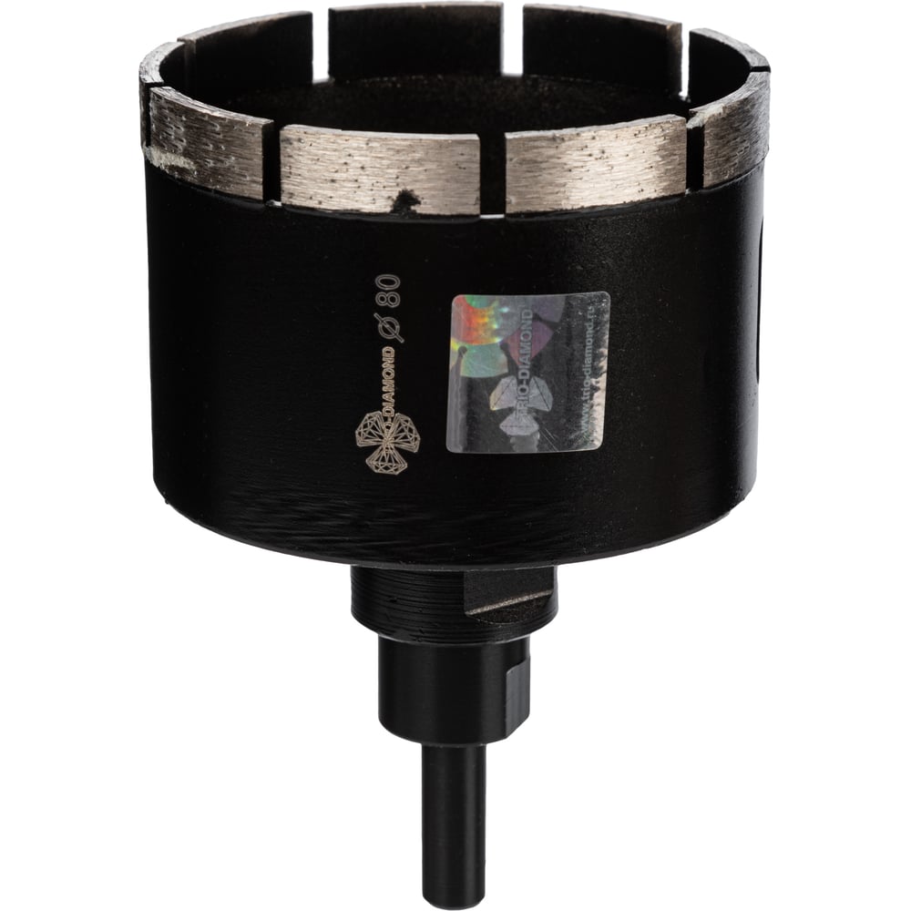Изображение товара Коронка алмазная по керамограниту 80 мм TRIO-DIAMOND GCB770, мокрое сверление
